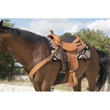 Selle Westride by Franck Perret Aurora Noisette Marron