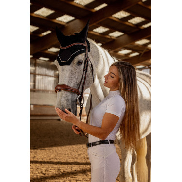 Polo Equithème Dorla Blanc