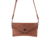 Pochette Pénélope New Phone Pocket Glitter Cognac / glitter