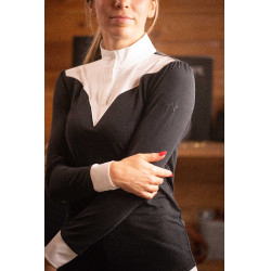 Polo de Concours Pénélope Verone femme Noir / blanc Polo de Concours Pénélope Verone femme Noir / blanc