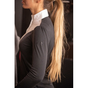 Polo de Concours Pénélope Verone femme Noir / blanc Polo de Concours Pénélope Verone femme Noir / blanc