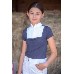 Polo Eden by Pénélope Florence mesh Marine Bleu marine Polo Eden by Pénélope Florence mesh Marine Bleu marine