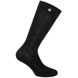 Chaussettes Equithème Jump Noir / violet