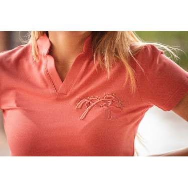 Polo Pénélope Josie Pêche Rose
