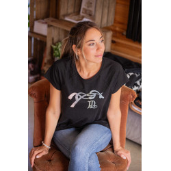 T-shirt Pénélope Funky Noir