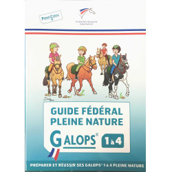 Guia Federal FFE ar livre Galops® 1 a 4