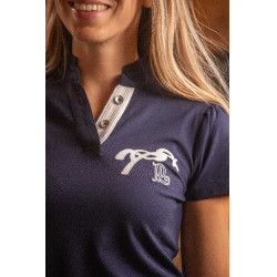 Polo Pénélope Victorine femme Marine Bleu marine Polo Pénélope Victorine femme Marine Bleu marine