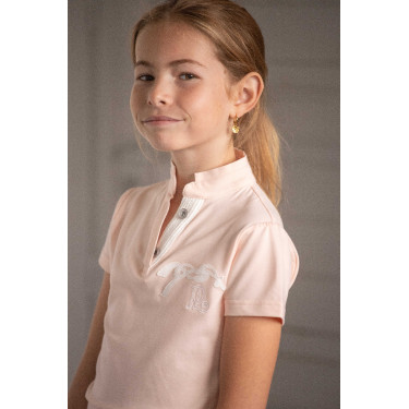 Polo Victorine Eden by Pénélope Beige / rose