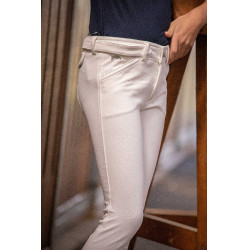 Pantalon Eden by PL Point Sellier Blanc Pantalon Eden by PL Point Sellier Blanc