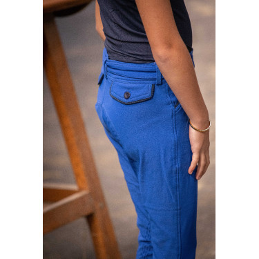 Pantalon Eden by PL Point Sellier Bleu