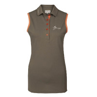 Polo sans manches My LeMieux Khaki / sorbet