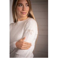 Pull Pénélope Virginia femme Écru Blanc