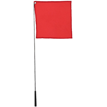 Stick éthologique avec drapeau Hippotonic Rouge