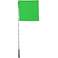 Stick éthologique avec drapeau Hippotonic Vert