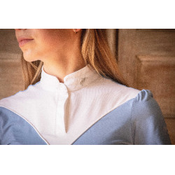 Polo de concours Pénélope Moon Bleu artic