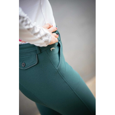 Pantalon Pénélope Point Sellier Vert forêt