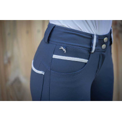 Pantalon Pénélope Fun full seat Bleu marine