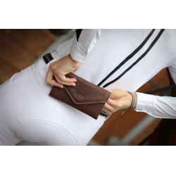 Pochette Pénélope Phone pocket Havane Marron