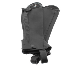 Mini chaps Pénélope Softy Noir