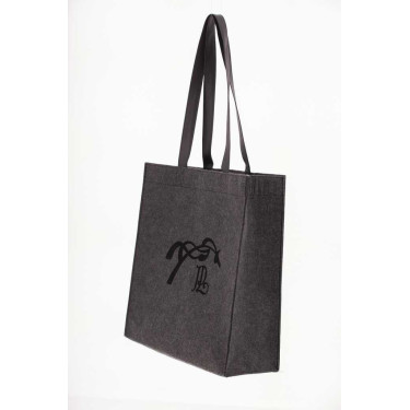 Sac Pénélope Feutre Gris / noir