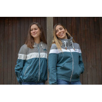 Blouson Pénélope Celecce Bleu canard