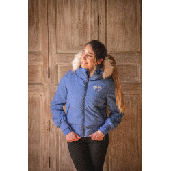 Blouson Pénélope Step Bleu océan Blouson Pénélope Step Bleu océan