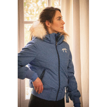 Blouson Pénélope Step Bleu océan Blouson Pénélope Step Bleu océan