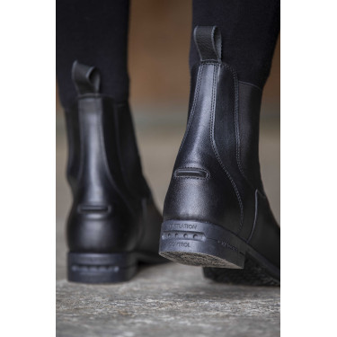 Boots Equithème Zurich à zip Noir