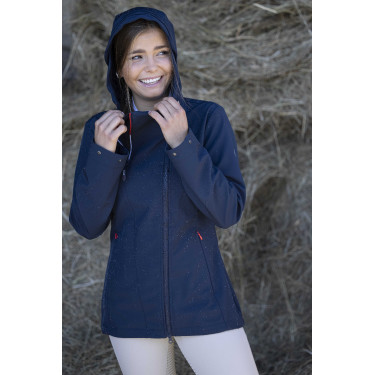 Veste softshell Equithème Lila Bleu marine Veste softshell Equithème Lila Bleu marine