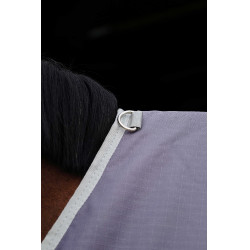 Couverture Equithème Tyrex 1200D recyclée Taupe Marron