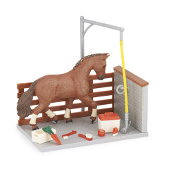 Aire de douche et ses accessoires Papo