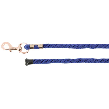 Longe d'attache Equithème Soft rose gold Bordeaux