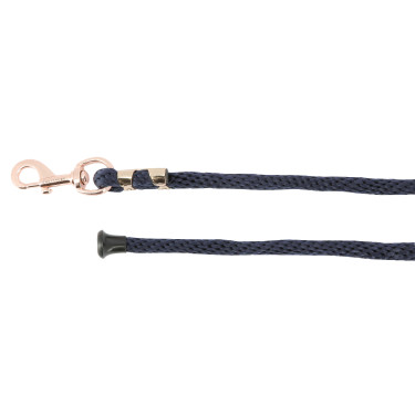 Longe d'attache Equithème Soft rose gold Bordeaux