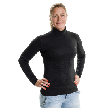 Pull col roulé Back on Track® femme Noir