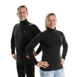 Pull col roulé Back on Track® homme Noir