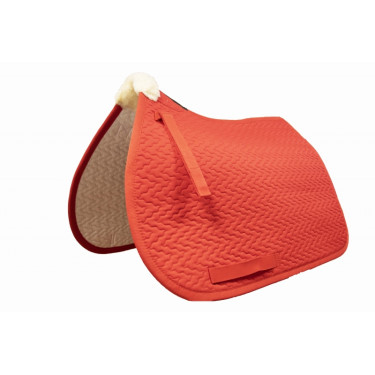Tapis de selle T de T Thérèse Rouge