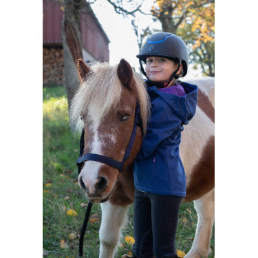 Softshell Equi-Kids Amandine Bleu marine