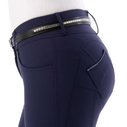 Pantalon push up Equithème Bella Bleu marine