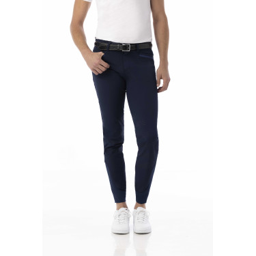 Pantalon Equitheme Georg homme Bleu marine