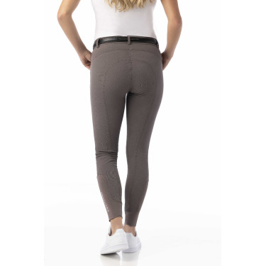 Pantalon Equitheme Gizel Taupe Marron