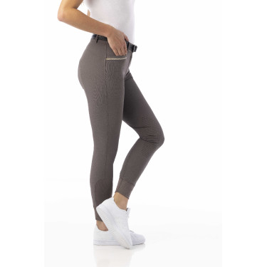 Pantalon Equitheme Gizel Taupe Marron