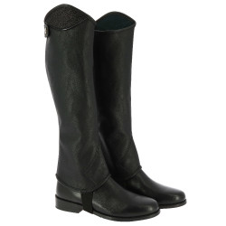 Mini-chaps Norton Glitter Noir