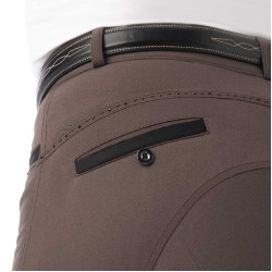 Pantalon Equithème Safir Marron / noir