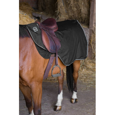 Couvre-reins Riding World imperméable doublé polaire Noir