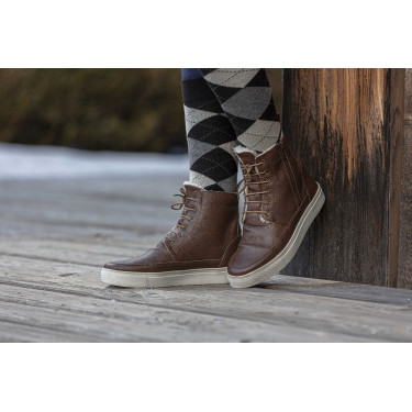 Boots hiver Norton City Havane Marron