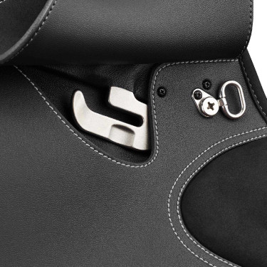 Selle Wintec Pro Jump poney Noir