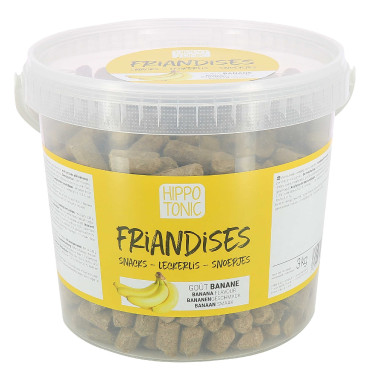 Bonbons pour chevaux Hippo-Tonic goût banane Bonbons pour chevaux Hippo-Tonic goût banane