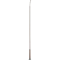 Cravache de dressage Covalliero poignée lisse Marron