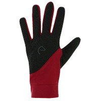 Gants Equithème Knit digital Noir / prune Gants Equithème Knit digital Noir / prune