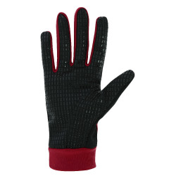 Gants Equithème Knit digital Noir / prune Gants Equithème Knit digital Noir / prune
